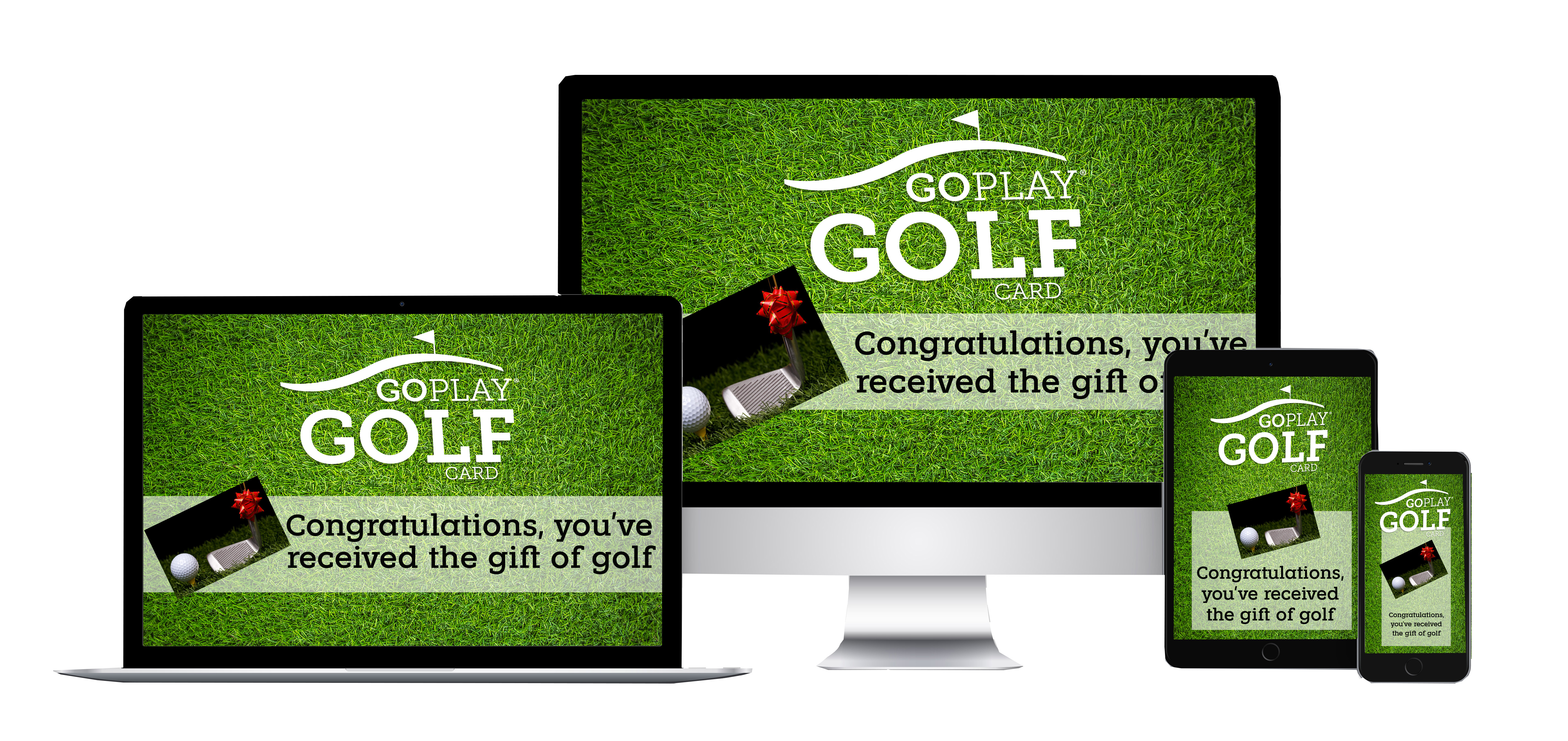 Go Play Golf - Golf Gift Ideas and Golf Gift Card for Playing Golf!