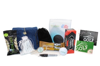 A picture of the Go Play Golf Deluxe Gift Box - $40.00