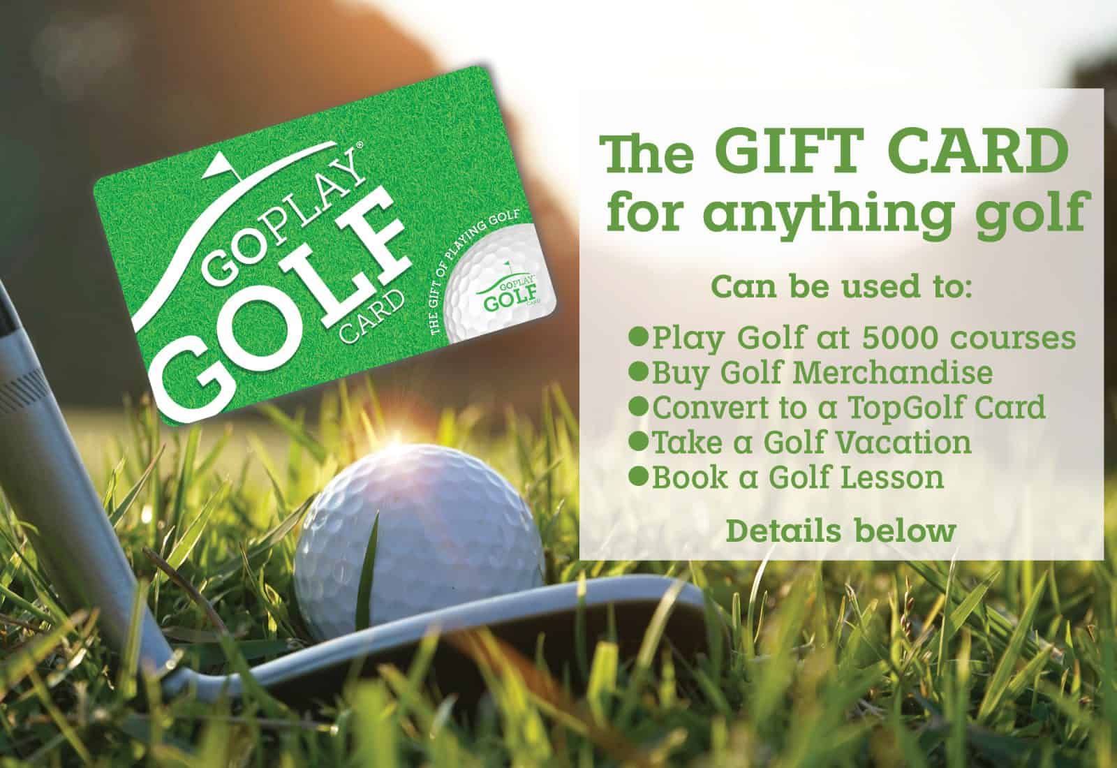 your golf travel gift vouchers